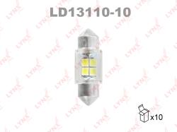 LED C10W T11X31mm 12V SV8,5 6800K Лампа LD13110-10
