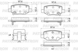 PBP271 Колодки тормозные дисковые