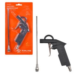 Пистолет продувочный пневматический металл. L=215мм (ATBU002)