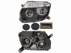 Фара Renault Duster 10-15 (Слева/ Чёрная)
