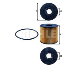 ECO Фильтр масляный ox210d