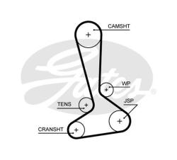 Ремень ГРМ 5645xs