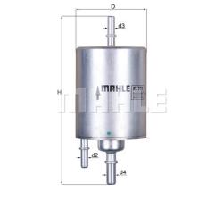 Фильтр топливный kl571