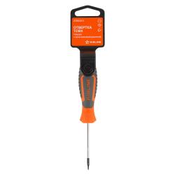 Отвертка TORX TX5x60, магнитный наконечник, пласт.подвес (ATBX001)
