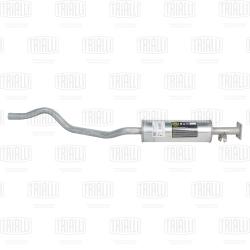 Глушитель для а/м Daewoo Nexia (95-) доп. (рез-р) кор. п/кат. б/отв. (алюм. сталь) (EAM 0509)