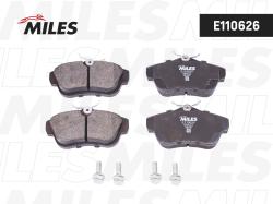 E110626 Колодки тормозные CITROEN JUMPY/FIAT SCUDO/PEUGEOT EXPERT 07- задниеSemiMetallic