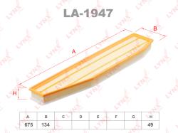 Фильтр воздушный BMW X3(E83) 2.0D-3.0D 06-11 la-1947