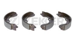 Колодки торм. бараб. задн. Fiat Sedici 06- Suzuki SX4 (GYA/B/C EYA/B) 07- bk-4112