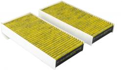 Фильтр салона BMW i3/MINI 13- угольный O2Clean (упак.2шт.) AC0196BSET