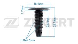 Клипса крепёжная Ford Toyota (миним. кол-во заказа 10 шт) be-1618