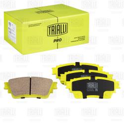 Колодки торм. для а/м Mitsubishi Outlander III (12-) диск. зад. т/с Advics (керам.) (PF 4307CR) PRO