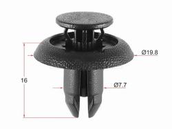 Клипса крепежная TOYOTA/LEXUS/MAZDA (1 шт.)