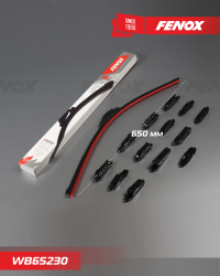 Щётка с/о 650мм 26"" Бескаркасная. Крепление: 14 в 1 WB65230