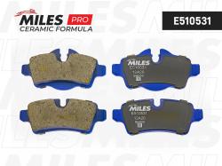 E510531 Колодки тормозные MINI COOPER 06-/ONE/CLUBMAN 07- задние Ceramic
