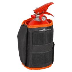 Чехол-фиксатор для огнетушителя (ОП-1-ОП-5), автомобильный, полиэстер, черн./оранж.(AO-HE-25)