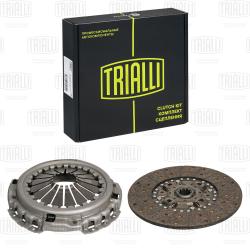 Сцепление в сборе для а/м КамАЗ Компас 12 (22-)/JAC N120 с двиг. Cummins ISF 3.8 (без муфты) (FR 0711)