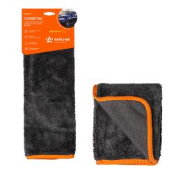 Салфетка из микрофибры для мытья и удаления влаги серая (40*60 см) (ABDN007)