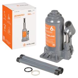 Домкрат бутылочный 6т 180-350мм (AJ-B-06S)