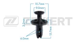 Клипса крепёжная Honda Nissan (миним. кол-во заказа 10 шт) be-1938