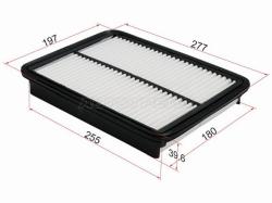 Фильтр воздушный HYUNDAI  SANTA FE 09-/KIA SORENTO 09- Дизель 2.0/2.2