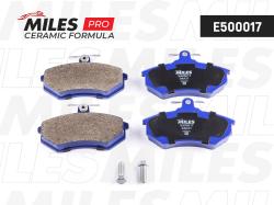 E500017 Колодки тормозные AUDI А80/VOLKSWAGEN  87>97 передние Ceramic