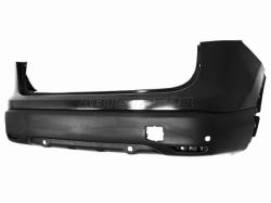 Бампер задний Nissan Qashqai 13-19 (Под сонары(парктроники)/ С отверстием под крюк)