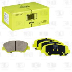 Колодки торм. для а/м Hyundai Solaris (10-)/Kia Rio (10-) диск. перед. (керам.) (PF 0806CR) PRO