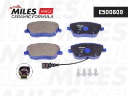 E500609 Колодки тормозные SKODA FABIA/VOLKSWAGEN POLO 1.2-1.9D 01- передние Ceramic