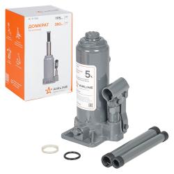 Домкрат бутылочный 5т 195-380мм (AJ-B-05S)