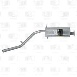 Глушитель для а/м Nissan Navara (01-) 2.4i/2.5d 4WD осн. (алюм. сталь) (EMM 3003)