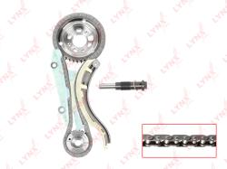 Комплект цепи грм FORD FIESTA IV 1.8D 00> / FOCUS I-II 1.8D 99> / C-MAX I 1.8D 05> / GALAXY/S-MAX 1. tk-0146