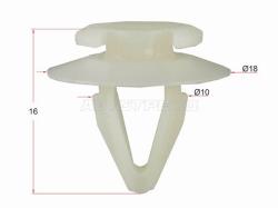 Клипса обшивки двери VAG (1 шт.)