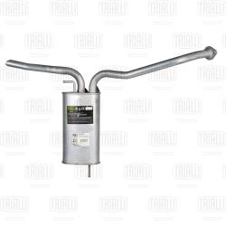 Глушитель для а/м Chery IndiS S18D (10-) 1.3i осн. (алюм. сталь) (EMM 0405)