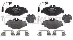 Колодки торм. диск. передн. с датчиком MB E-Class (211) 02- bs-2926