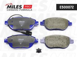 E500072 Колодки тормозные FIAT 500 08-/BRAVO 07-/DOBLO 06-/PANDA 07- перед. Ceramic