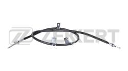 Трос стояночного тормоза задн. лев. Nissan Qashqai (J10 NJ10 JJ10E) 06- X-Trail (T31) 07- bz-1011