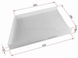 Фильтр салона MERCEDES CL203 01-08/W203 00-06/S203 01-07