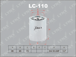 Фильтр масляный TOYOTA LAND CRUISER 70/80 3.0D-4.5 -97 LC-110