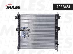 ACRB481 Радиатор SSANGYONG ACTYON/KYRON 2.0-2.3 M/T (паяный) 06-