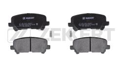 Колодки торм. диск. задн. Acura MDX II 06- Honda Pilot II 11- bs-2160