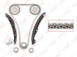 Комплект цепи грм AUDI A3 1.4-1.6 07-12 SKODA FABIA II 1.4-1.6 07> / OCTAVIA(1Z) 1.4-1.6 08-13 / RA tk-0065