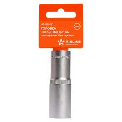 Головка торцевая 1/2" шестигранная 18мм глубокая, пласт.подвес (AT-S12-30)