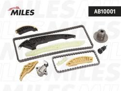 AB10001 Комплект цепи ГРМ VAG 1.8 TFSI CDAA/CDHA/CDHB/BZB/BYT 08- co звездочками