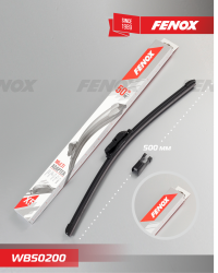 WB50200 Щётка с/о 500мм 20" Универсальная бескаркасная. Крепление: 5 в 1