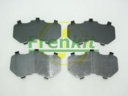 Комплект противоскрипных пластин передних тормозных колодок SUBARU LEGACY  OUTBACK 2003-2009  FOREST 940071