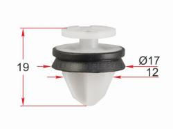 Клипса обшивки двери RENAULT/PEUGEOT/FIAT (1 шт.)