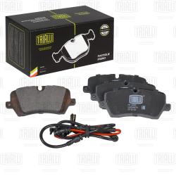 Колодки торм. для а/м Land Rover Range Rover (12-) диск. зад. 131x58 (в кмпл. с датчиком) (PF 4048)