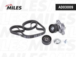 Комплект ремня приводного RENAULT LOGAN/SANDERO 1.4/1.6 +A/C AD03009