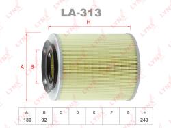 Фильтр воздушный MITSUBISHI CANTER 3.9D 96> la-313