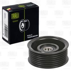 Ролик привод. ремня для а/м Infiniti FX/QX70 (08-) 3.5i/3.7i (опор.ребрист.) (CM 5163)